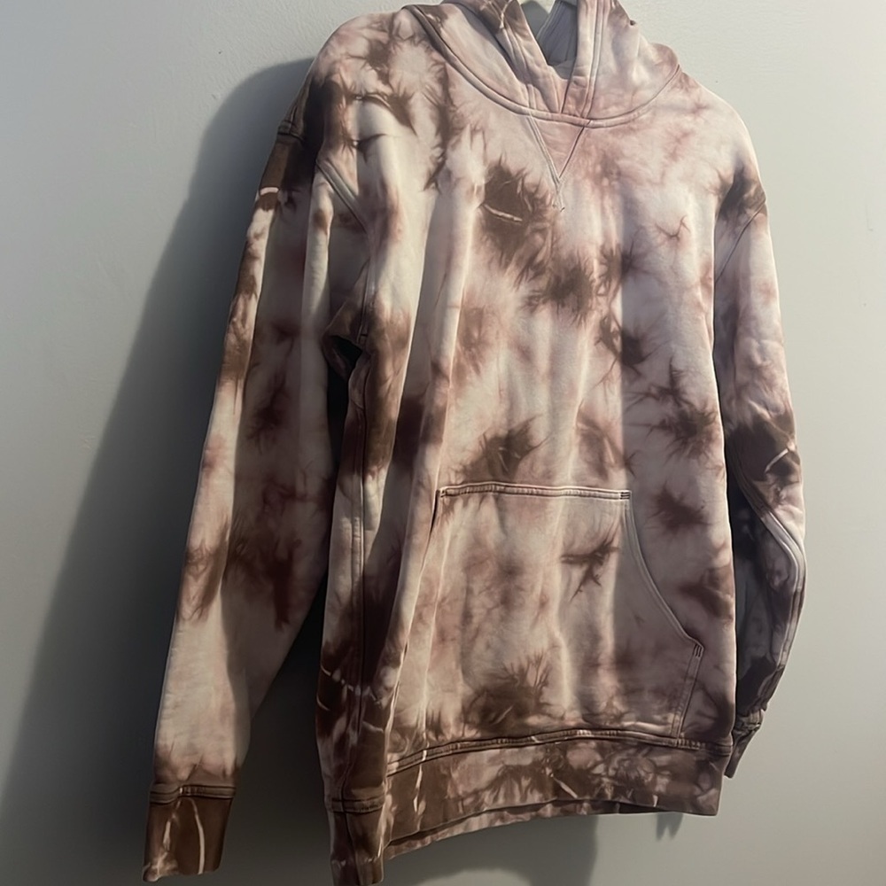 Lululemon All Yours Tie Dye Hoodie Fleece Sz 8 - Picture 4 of 8
